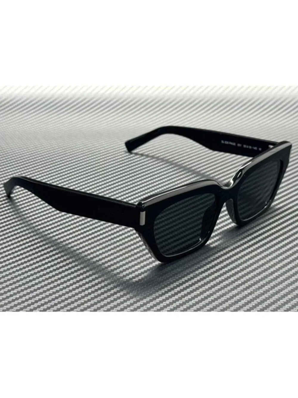 New Saint Laurent Women Black Sunglasses 55-18-145
